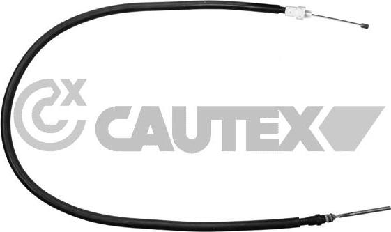 Cautex 760990 - Тросик, cтояночный тормоз autosila-amz.com