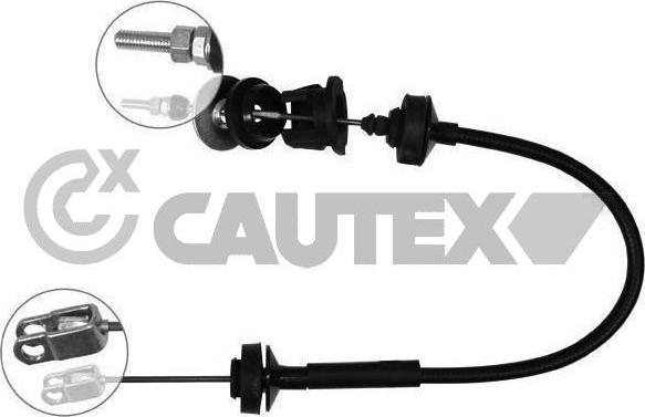 Cautex 760148 - Трос, управление сцеплением autosila-amz.com
