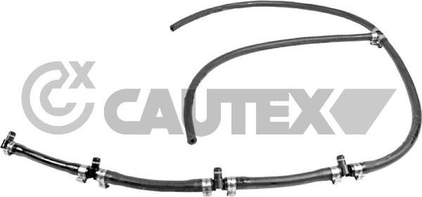 Cautex 760323 - Шланг, утечка топлива autosila-amz.com