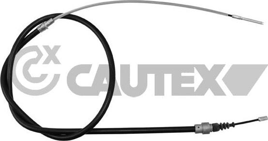 Cautex 760268 - Тросик, cтояночный тормоз autosila-amz.com