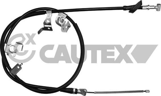 Cautex 761052 - Тросик, cтояночный тормоз autosila-amz.com