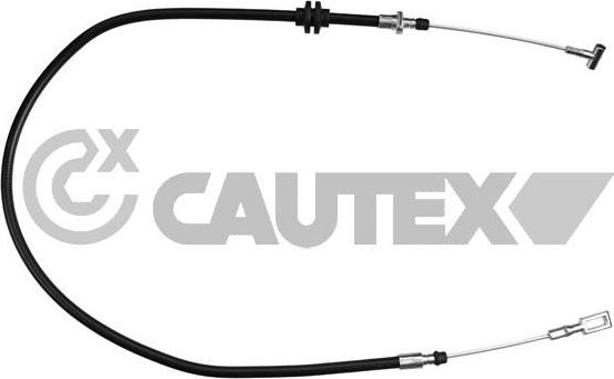 Cautex 761039 - Тросик, cтояночный тормоз autosila-amz.com
