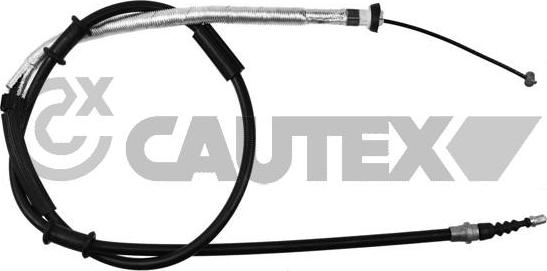 Cautex 761024 - Тросик, cтояночный тормоз autosila-amz.com
