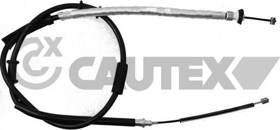 Cautex 761022 - Тросик, cтояночный тормоз autosila-amz.com