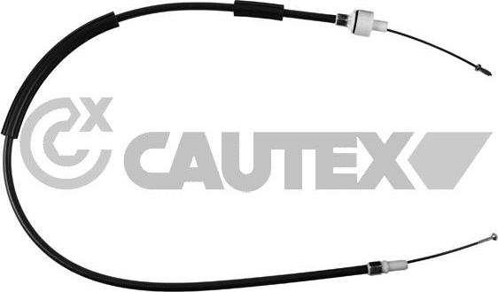 Cautex 761296 - Трос, управление сцеплением autosila-amz.com