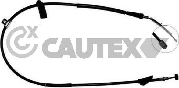 Cautex 761208 - Тросик газа autosila-amz.com