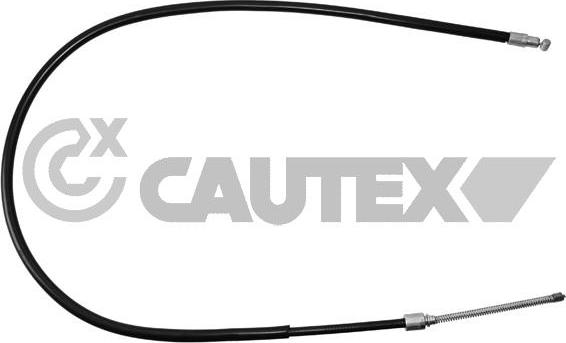 Cautex 761791 - Тросик, cтояночный тормоз autosila-amz.com
