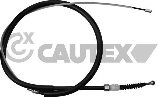 Cautex 763036 - Тросик, cтояночный тормоз autosila-amz.com