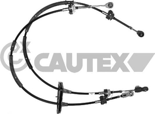 Cautex 763269 - Трос, наконечник, ступенчатая коробка передач autosila-amz.com