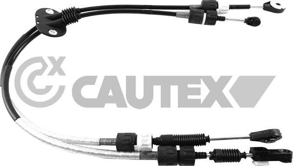 Cautex 763276 - Трос, наконечник, ступенчатая коробка передач autosila-amz.com