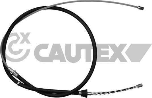 Cautex 762584 - Тросик, cтояночный тормоз autosila-amz.com
