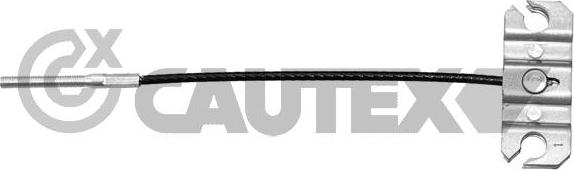 Cautex 762629 - Тросик, cтояночный тормоз autosila-amz.com