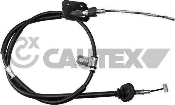 Cautex 762673 - Тросик, cтояночный тормоз autosila-amz.com