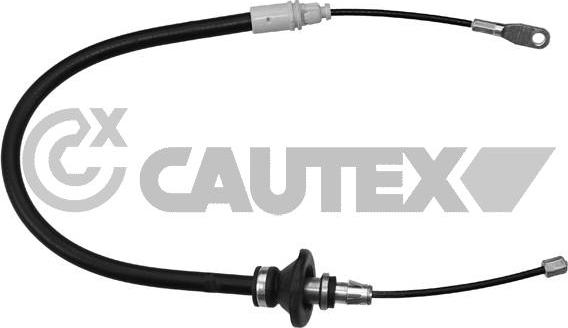 Cautex 762036 - Тросик, cтояночный тормоз autosila-amz.com