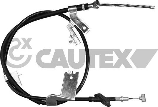Cautex 762033 - Тросик, cтояночный тормоз autosila-amz.com
