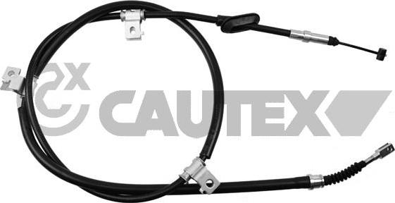Cautex 708055 - Тросик, cтояночный тормоз autosila-amz.com