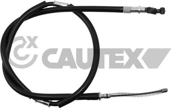 Cautex 708028 - Тросик, cтояночный тормоз autosila-amz.com