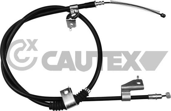 Cautex 708101 - Тросик, cтояночный тормоз autosila-amz.com