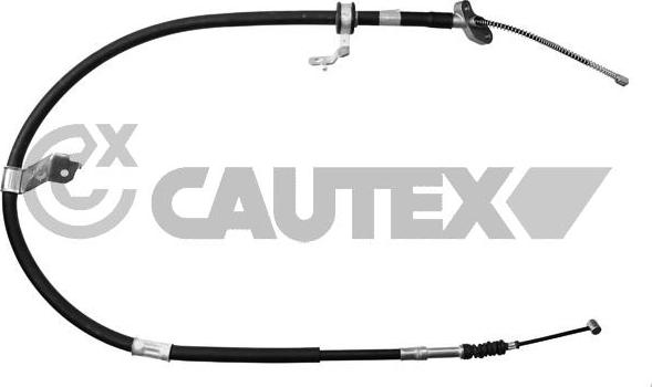 Cautex 708111 - Тросик, cтояночный тормоз autosila-amz.com