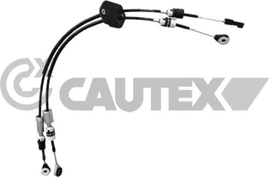 Cautex 772590 - Трос, наконечник, ступенчатая коробка передач autosila-amz.com