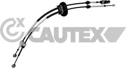 Cautex 772586 - Трос, наконечник, ступенчатая коробка передач autosila-amz.com