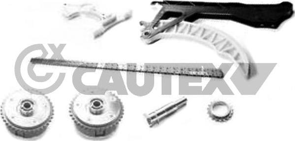 Cautex 772246 - Комплект цепи привода распредвала autosila-amz.com