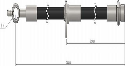 CAVO C900 962A - Тормозной шланг autosila-amz.com