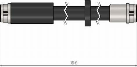 CAVO C900 416A - Тормозной шланг autosila-amz.com