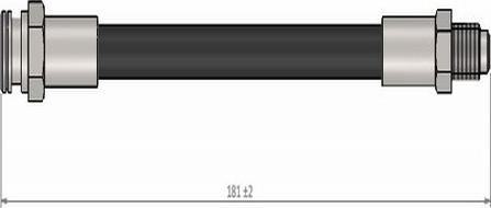 CAVO C900 587A - Тормозной шланг autosila-amz.com