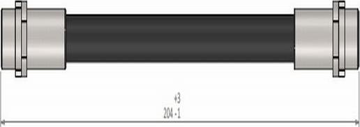 CAVO C800 432B - Тормозной шланг autosila-amz.com