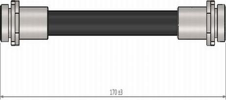 CAVO C800 544A - Тормозной шланг autosila-amz.com