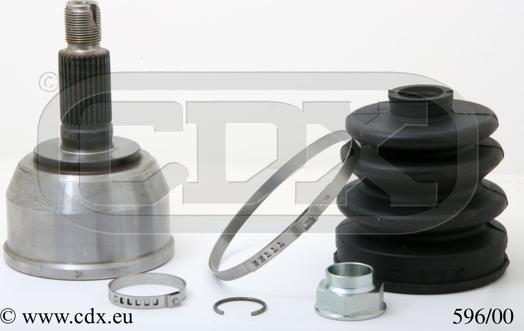 CDX 596/00 - Шарнирный комплект, ШРУС, приводной вал autosila-amz.com