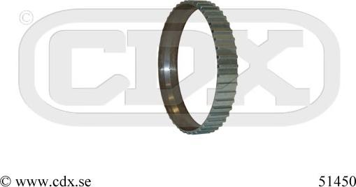 CDX 51450 - Зубчатое кольцо для датчика ABS autosila-amz.com