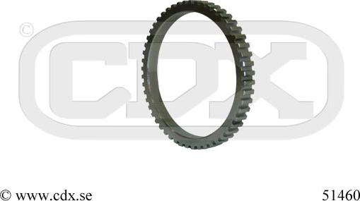 CDX 51460 - Зубчатое кольцо для датчика ABS autosila-amz.com