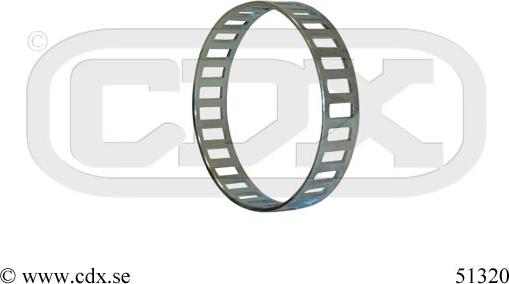 CDX 51320 - Зубчатое кольцо для датчика ABS autosila-amz.com