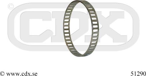 CDX 51290 - Зубчатое кольцо для датчика ABS autosila-amz.com
