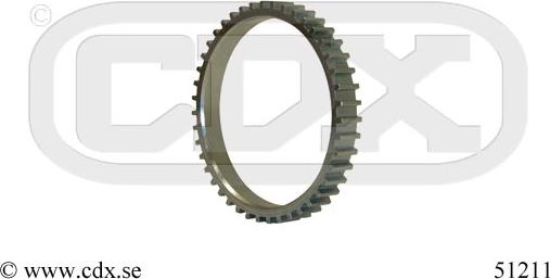 CDX 51211 - Зубчатое кольцо для датчика ABS autosila-amz.com