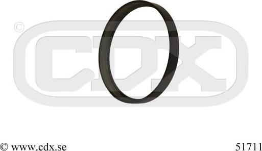 CDX 51711 - Зубчатое кольцо для датчика ABS autosila-amz.com