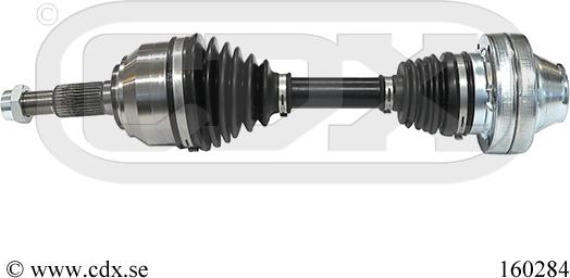 CDX 160284 - Приводной вал autosila-amz.com