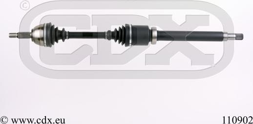 CDX 110902 - Приводной вал autosila-amz.com