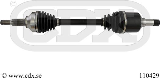 CDX 110429 - Приводной вал autosila-amz.com