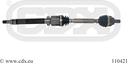 CDX 110421 - Приводной вал autosila-amz.com