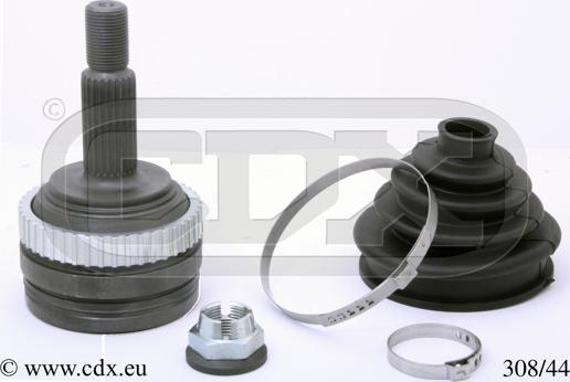 CDX 308/44 - Шарнирный комплект, ШРУС, приводной вал autosila-amz.com