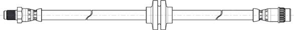 CEF 514996 - Тормозной шланг autosila-amz.com