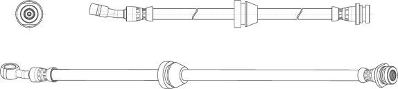 CEF 514902 - Тормозной шланг autosila-amz.com