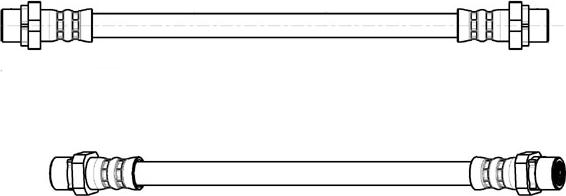 CEF 514503 - Тормозной шланг autosila-amz.com