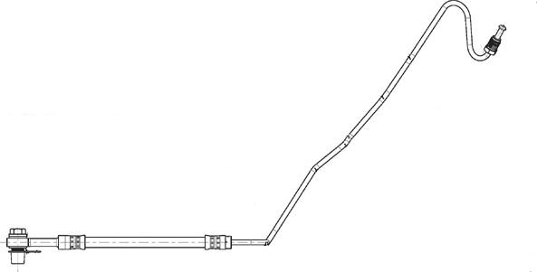 CEF 514513 - Тормозной шланг autosila-amz.com