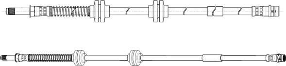 CEF 514580 - Тормозной шланг autosila-amz.com