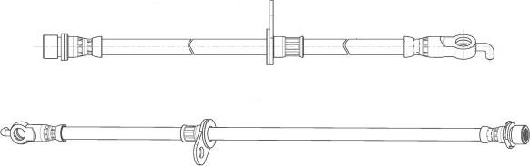 CEF 514698 - Тормозной шланг autosila-amz.com