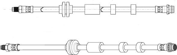 CEF 514615 - Тормозной шланг autosila-amz.com